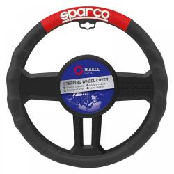 Sparco fekete-piros kormányvédő huzat (AUKSPC1111RS)