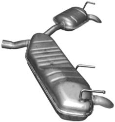 Polmostrow POLMO 17.68 - Kipufogó hátsó dob OPEL SIGNUM 2.0, 2.2, 3.0 D, 3.2 (2003-) (K17-68ALU-POL)