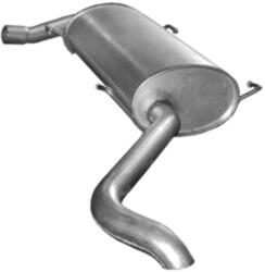 Polmostrow Polmo 07-79 hátsó kipufogó dob - CITROEN Jumper II, FIAT Ducato III, PEUGEOT Boxer II (K07-79ALU-POL)