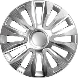 Górecki 15" DÍSZTÁRCSA AVALON CARBON EZÜST, 4db (ARG15AVALONEC)