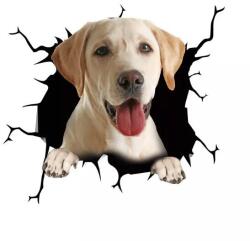 Original Deals Labrador retriever kutya dekoratív matrica otthonra vagy autóra, prémium öntapadó, 30 x 30 cm, eredeti ajánlatok (22AGL1104)