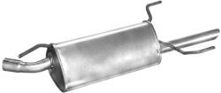 Edex 17-55 hátsó kipufogó dob - OPEL Vectra B (K17-55ALU-ED)