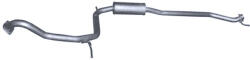 Polmostrow POLMO 09.43 - Kipufogó közép dob HONDA CIVIC 1.8 (2005-2010) (K09-43ALU-POL)