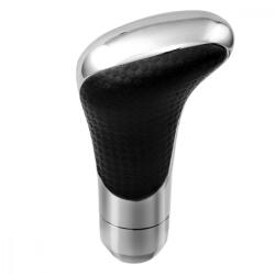 4cars fekete-ezüst váltógomb (4C90991)