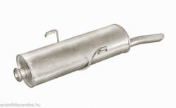 Polmostrow Polmo 19-61 hátsó kipufogó dob - PEUGEOT 306 (K19-61ALU-POL)