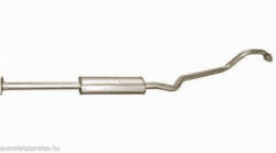 Polmostrow Polmo 15-371 középső kipufogó dob - NISSAN Almera II (K15-371ALU-POL)