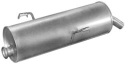 Polmostrow Polmo 19-191 hátsó kipufogó dob - PEUGEOT 206 (K19-191ALU-POL)