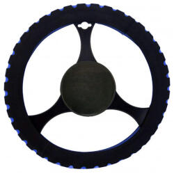 SBAutoparts Szivacsos kormányvédő, fekete-kék, Sprint II, 37-39 cm (ST-AT167) (CC42842-CH)