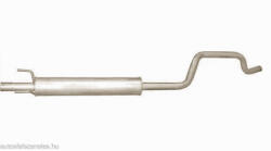 Polmostrow Polmo 17-630 középső kipufogó dob - OPEL Meriva A (K17-630ALU-POL)