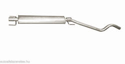 Polmostrow Polmo 17-303 középső kipufogó dob - OPEL Astra H (K17-303ALU-POL)