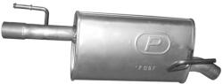 Polmostrow Polmo 17-587 hátsó kipufogó dob - OPEL Meriva A (K17-587ALU-POL)