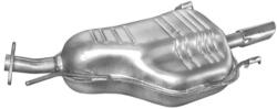 Marix K17.297 - Kipufogó hátsó dob OPEL ASTRA 1.8, 2.0 (1998-2004) (K17-297ALU)
