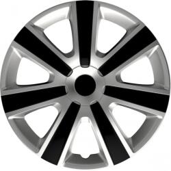 Górecki 14" DÍSZTÁRCSA VR EZÜST-FEKETE, 4db (ARG14VRSILVERB)