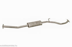 Polmostrow Polmo 15-240 középső kipufogó dob - NISSAN Micra V (K15-240ALU-POL)