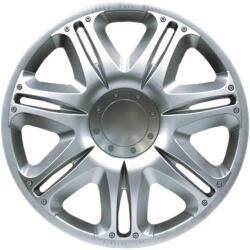 J-Tec 16" DÍSZTÁRCSA NASCAR EZÜST, 4db (JACKY16139)