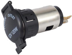 CARMOTION Szivargyújtó Euro csatlakozó, fedéllel 12V 120W (CM58140)