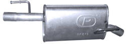 Polmostrow Polmo 17-643 hátsó kipufogó dob - OPEL Meriva A (K17-643ALU-POL)