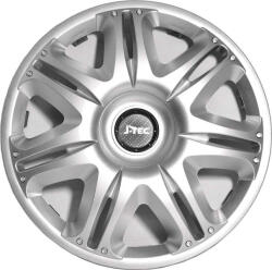 J-Tec 15" DÍSZTÁRCSA NASCAR ST EZÜST, 4db (JACKY15146)