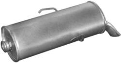 Polmostrow Polmo 19-21 hátsó kipufogó dob - PEUGEOT 106 (K19-21ALU-POL)