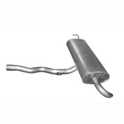 Polmostrow Polmo 15-52 hátsó kipufogó dob - NISSAN Qashqai (J10) (K15-52ALU-POL)