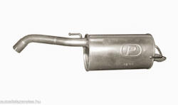 Polmostrow Polmo 15-14 hátsó kipufogó dob - NISSAN Micra V, Note I (K15-14ALU-POL)