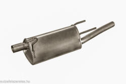 Polmostrow Polmo 17-584 hátsó kipufogó dob - OPEL Corsa C (K17-584ALU-POL)