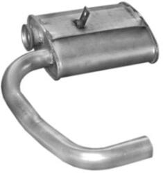 Marix K13.10 - Kipufogó közép dob MERCEDES 207D 2.3 D, 2.4 D, 2.9 D, 3.0 D (1989-1991) (K13-10ALU)