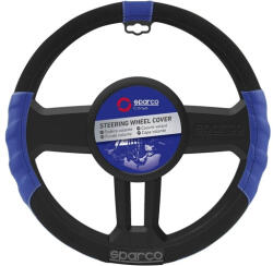 Sparco Kormányvédő, Sparco, Sport Line, perforált, kék/fekete (9311) (AUKDOSPC1108AZ)