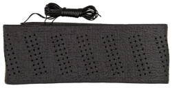 4Cars Kormányvédő, fűzős, fekete, perforált, 37-39cm (4C92261)