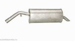 Polmostrow Polmo 19-216 hátsó kipufogó dob - PEUGEOT 207 (K19-216ALU-POL)