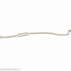 Polmostrow Polmo 19-211 középső kipufogó dob - PEUGEOT 206 (K19-211ALU-POL)