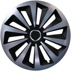 Jestic 16" DÍSZTÁRCSA FOX RING MIX EZÜST-FEKETE, 4db (JES16FOXRM)