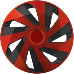 Versaco 13" DÍSZTÁRCSA VECTOR PIROS-FEKETE, 4db (VER5933)