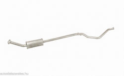 Polmostrow Polmo 19-210 középső kipufogó dob - PEUGEOT 307 (K19-210ALU-POL)