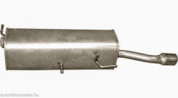 Polmostrow Polmo 19-206 hátsó kipufogó dob - PEUGEOT 307 (K19-206ALU-POL)