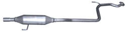 Polmostrow POLMO 26.72 - Kipufogó közép dob TOYOTA YARIS 1.0 (2005-2012) (K26-72ALU-POL)