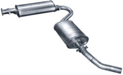 Polmostrow Polmo 07-23 kipufogó rendszer - CITROEN Jumper I, FIAT Ducato II, PEUGEOT Boxer I (K07-23ALU-POL)