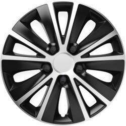 Versaco 15" DÍSZTÁRCSA RAPIDE EZÜST-FEKETE, 4db (VER9248)