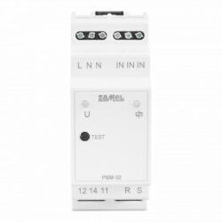 Bistabil (impulzus) relé nullára kapcsolva központi beállítás/visszaállítás vezérléssel, 230V AC PBM-32