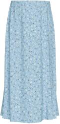Pieces női szoknya, KASMÍR KÉK VIRÁG modell, 100% viszkóz, sötétkék XL (0000304914744_XL)