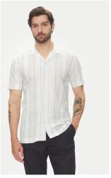 Lindbergh Férfi Ing, 30-203419, Pamut/Len, XL INTL, Világoskék (0000304879067_XL)