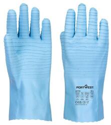 Portwest FD vegyszerálló B Latex kesztyű, kék, méret: L
