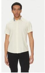 BLEND Férfi kevert anyagú ing, 20717866, len/viszkóz, 2XL INTL, fehér (0000304639050_XXL)