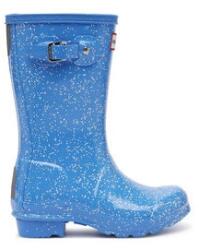 Hunter Lány Csizma, JFT6075RGT, Szintetikus, 33 EU, Kék (0000305300140_33)