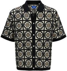 JACK & JONES Jack Jones férfi ing, 12278724, pamut/akril, L INTL, fekete (0000305505309_L)