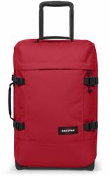 EASTPAK Eastpak, Tranverz uniszex bőrönd zsebekkel - 42 l, Fekete, Korallszín (EK00061L7J21)