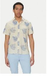 BLEND Férfi kevert anyagú ing, 20718216, pamut, XL INTL, bézs (0000304798900_XL)