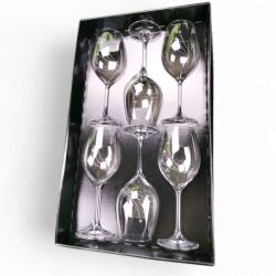  Kristályfény - Elegáns borospohár kézzel díszített kristályokkal - pepita - 28 000 Ft