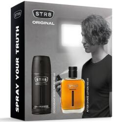 STR8 Original férfi ajándék szett: Aftershave, 100 ml + Original deo spray, 150 ml