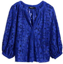 Desigual női blúz, 25SWBW24, Újrahasznosított poliészter, S INTL, Kék (0000304938351_S)